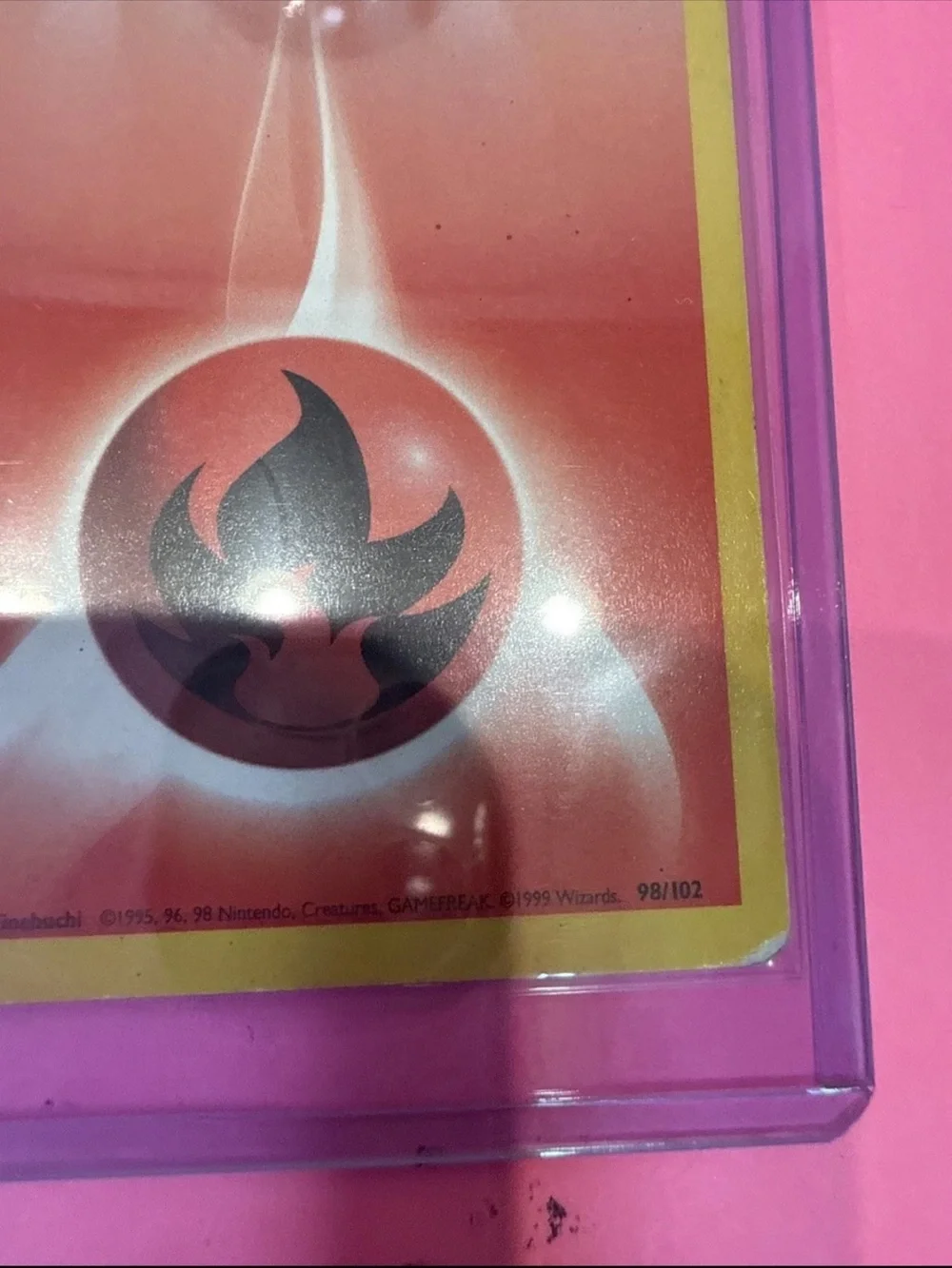 Fire Energy 098/102 Base Set Regular set of 2